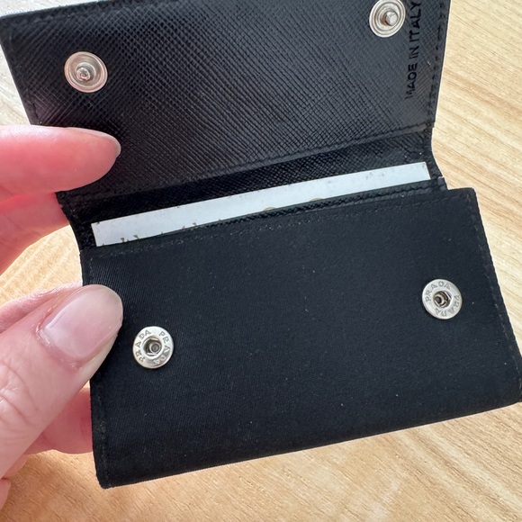 Prada 100% Authentic Black Key Wallet - Picture 3 of 8